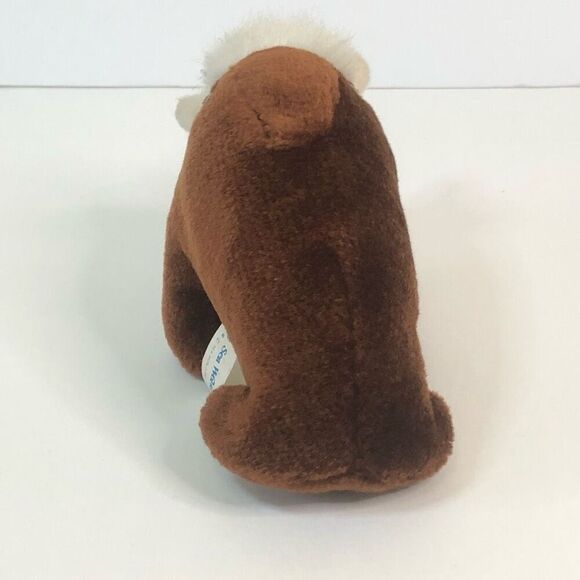 sea world 6 inch brown walrus plush realistic stuffed animal tusks - Picture 4 of 6